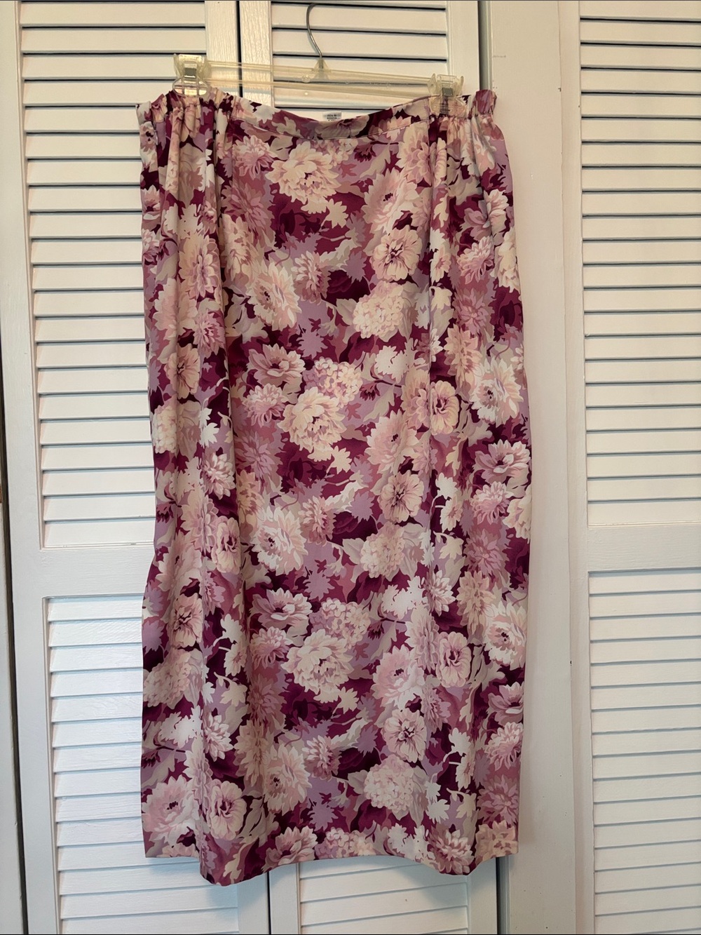 The skirt part of a pretty pair